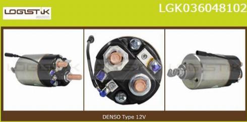 LGK LGK036048102 - Elettromagnete, Motore d'avviamento autozon.pro