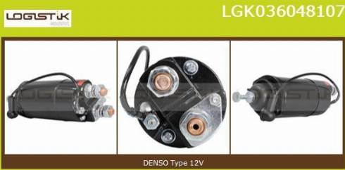 LGK LGK036048107 - Elettromagnete, Motore d'avviamento autozon.pro