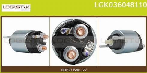 LGK LGK036048110 - Elettromagnete, Motore d'avviamento autozon.pro