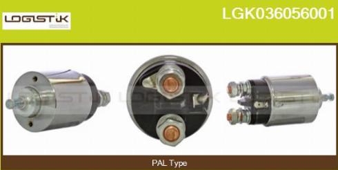 LGK LGK036056001 - Elettromagnete, Motore d'avviamento autozon.pro