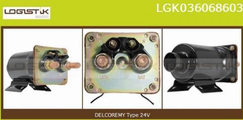 LGK LGK036068603 - Elettromagnete, Motore d'avviamento autozon.pro