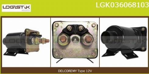 LGK LGK036068103 - Elettromagnete, Motore d'avviamento autozon.pro