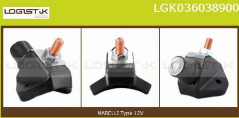 LGK LGK036038900 - Elettromagnete, Motore d'avviamento autozon.pro