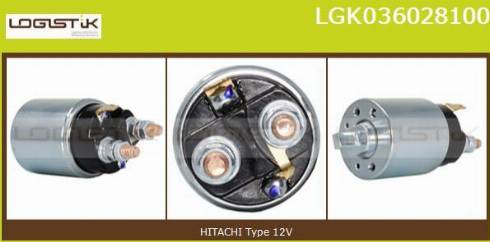 LGK LGK036028100 - Elettromagnete, Motore d'avviamento autozon.pro