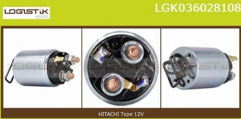 LGK LGK036028108 - Elettromagnete, Motore d'avviamento autozon.pro