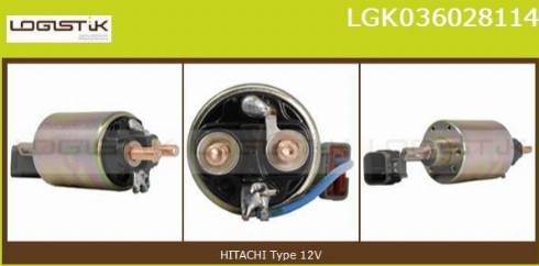 LGK LGK036028114 - Elettromagnete, Motore d'avviamento autozon.pro