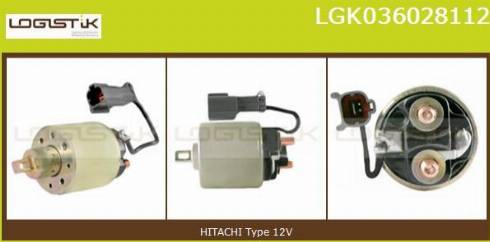 LGK LGK036028112 - Elettromagnete, Motore d'avviamento autozon.pro