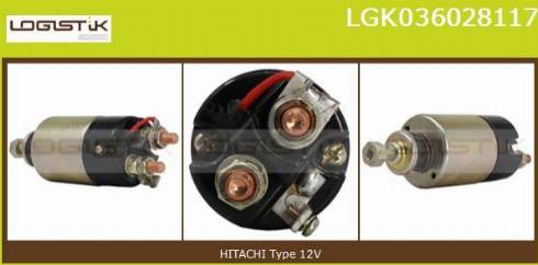 LGK LGK036028117 - Elettromagnete, Motore d'avviamento autozon.pro