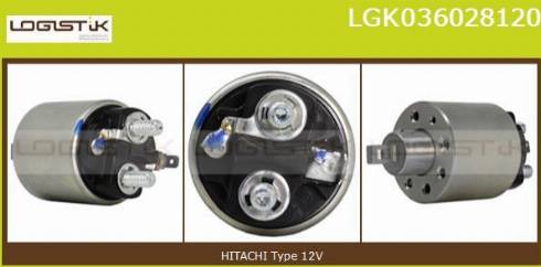 LGK LGK036028120 - Elettromagnete, Motore d'avviamento autozon.pro