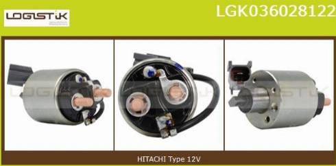 LGK LGK036028122 - Elettromagnete, Motore d'avviamento autozon.pro