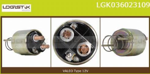 LGK LGK036023109 - Elettromagnete, Motore d'avviamento autozon.pro