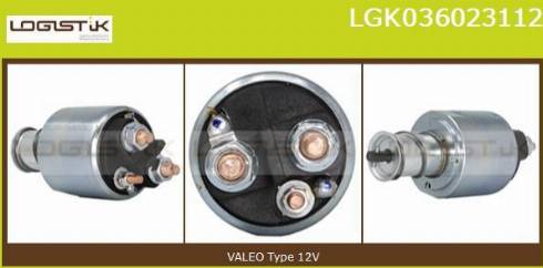 LGK LGK036023112 - Elettromagnete, Motore d'avviamento autozon.pro