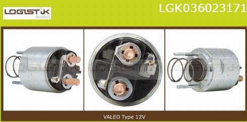 LGK LGK036023171 - Elettromagnete, Motore d'avviamento autozon.pro