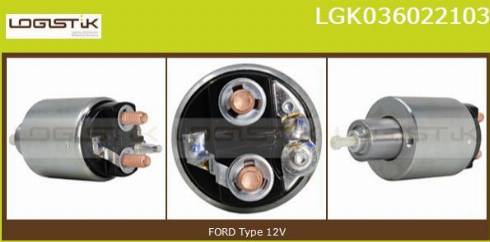 LGK LGK036022103 - Elettromagnete, Motore d'avviamento autozon.pro