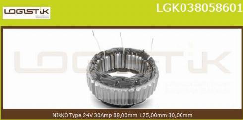 LGK LGK038058601 - Statore, Alternatore autozon.pro