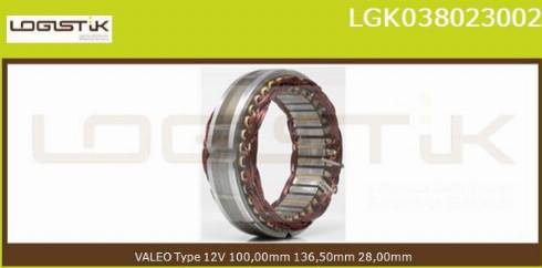 LGK LGK038023002 - Statore, Alternatore autozon.pro