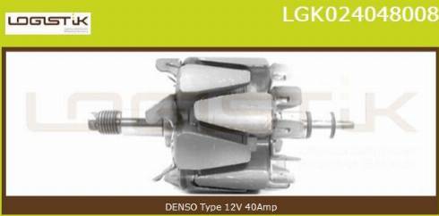 LGK LGK024048008 - Rotore, Alternatore autozon.pro