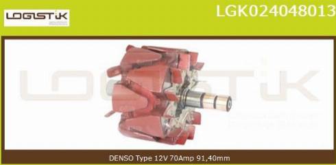 LGK LGK024048013 - Rotore, Alternatore autozon.pro