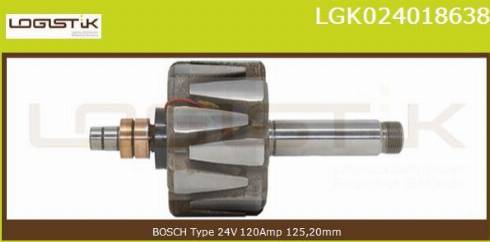 LGK LGK024018638 - Rotore, Alternatore autozon.pro