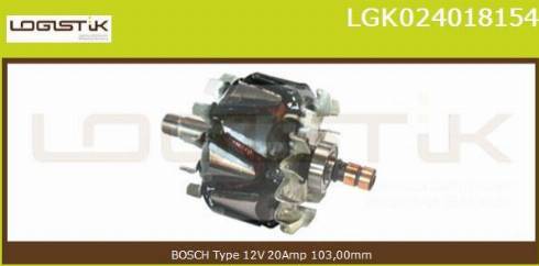 LGK LGK024018154 - Rotore, Alternatore autozon.pro