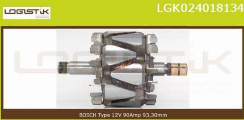 LGK LGK024018134 - Rotore, Alternatore autozon.pro