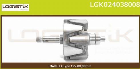 LGK LGK024038008 - Rotore, Alternatore autozon.pro