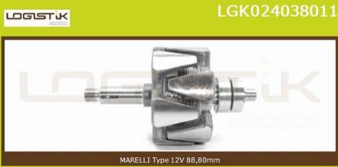 LGK LGK024038011 - Rotore, Alternatore autozon.pro