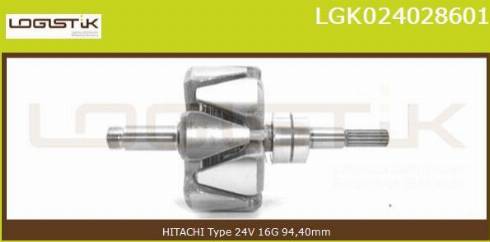 LGK LGK024028601 - Rotore, Alternatore autozon.pro