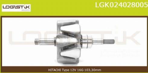 LGK LGK024028005 - Rotore, Alternatore autozon.pro