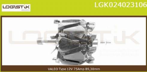 LGK LGK024023106 - Rotore, Alternatore autozon.pro