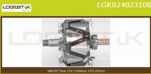 LGK LGK024023108 - Rotore, Alternatore autozon.pro