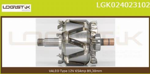 LGK LGK024023102 - Rotore, Alternatore autozon.pro