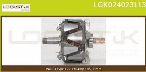 LGK LGK024023113 - Rotore, Alternatore autozon.pro