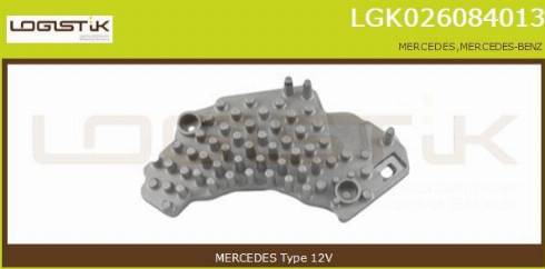 LGK LGK026084013 - Resistenza, Ventilatore abitacolo autozon.pro