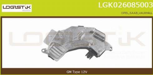 LGK LGK026085003 - Resistenza, Ventilatore abitacolo autozon.pro