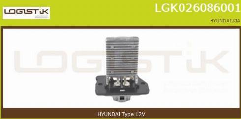 LGK LGK026086001 - Resistenza, Ventilatore abitacolo autozon.pro