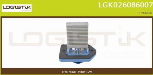 LGK LGK026086007 - Resistenza, Ventilatore abitacolo autozon.pro