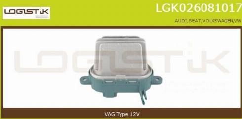 LGK LGK026081017 - Resistenza, Ventilatore abitacolo autozon.pro