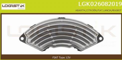 LGK LGK026082019 - Resistenza, Ventilatore abitacolo autozon.pro