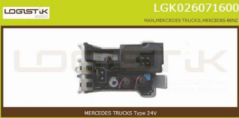 LGK LGK026071600 - Resistenza, Ventilatore abitacolo autozon.pro