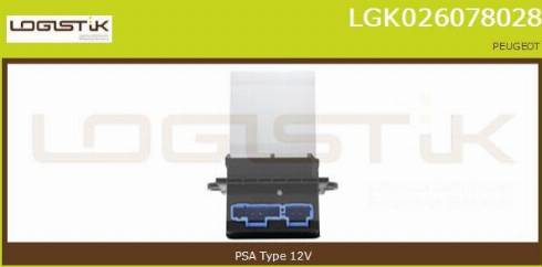 LGK LGK026078028 - Resistenza, Ventilatore abitacolo autozon.pro