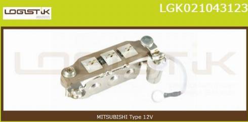 LGK LGK021043123 - Raddrizzatore, Alternatore autozon.pro