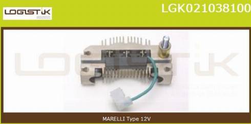 LGK LGK021038100 - Raddrizzatore, Alternatore autozon.pro