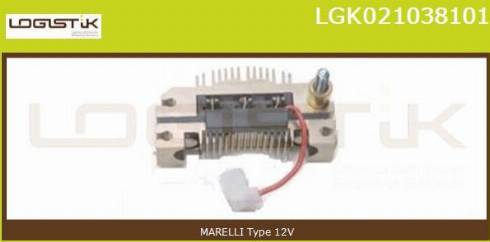 LGK LGK021038101 - Raddrizzatore, Alternatore autozon.pro