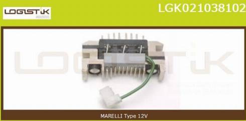 LGK LGK021038102 - Raddrizzatore, Alternatore autozon.pro