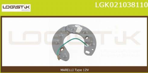 LGK LGK021038110 - Raddrizzatore, Alternatore autozon.pro