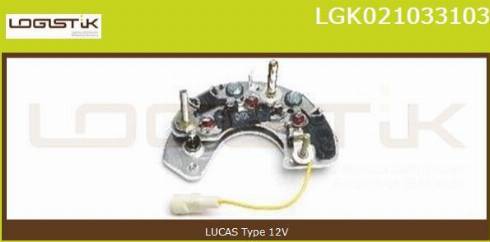 LGK LGK021033103 - Raddrizzatore, Alternatore autozon.pro