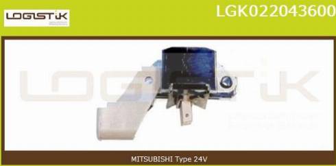 LGK LGK022043600 - Regolatore alternatore autozon.pro