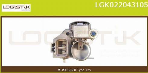 LGK LGK022043105 - Regolatore alternatore autozon.pro