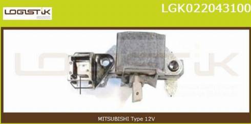 LGK LGK022043100 - Regolatore alternatore autozon.pro